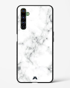 Bleached Bone Marble Glass Case Phone Cover (Realme)