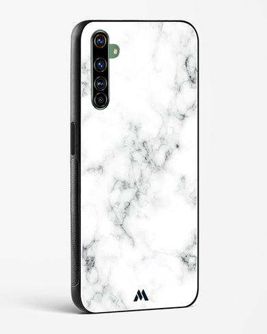 Bleached Bone Marble Glass Case Phone Cover (Realme)