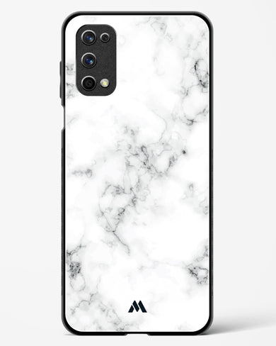 Bleached Bone Marble Glass Case Phone Cover (Realme)