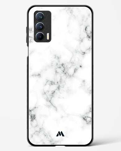 Bleached Bone Marble Glass Case Phone Cover (Realme)