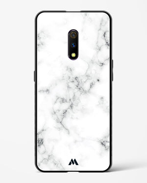 Bleached Bone Marble Glass Case Phone Cover (Realme)