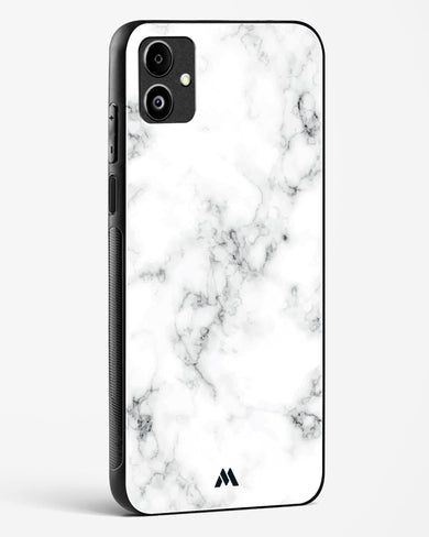 Bleached Bone Marble Glass Case Phone Cover (Samsung)