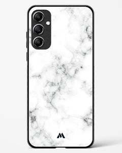 Bleached Bone Marble Glass Case Phone Cover (Samsung)