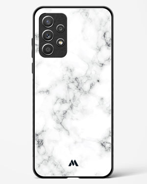 Bleached Bone Marble Glass Case Phone Cover (Samsung)