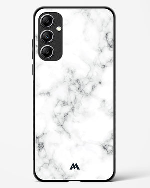 Bleached Bone Marble Glass Case Phone Cover-(Samsung)