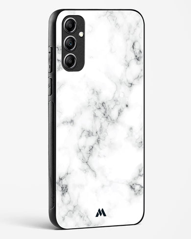 Bleached Bone Marble Glass Case Phone Cover (Samsung)