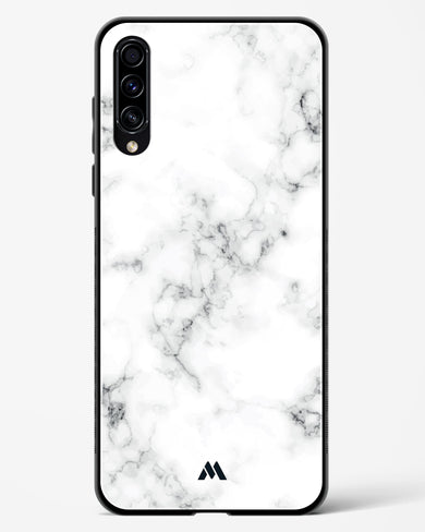 Bleached Bone Marble Glass Case Phone Cover (Samsung)