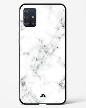 Bleached Bone Marble Glass Case Phone Cover (Samsung)