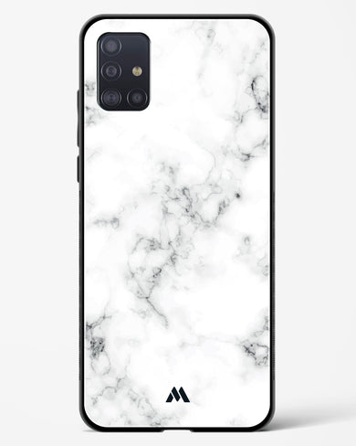 Bleached Bone Marble Glass Case Phone Cover (Samsung)