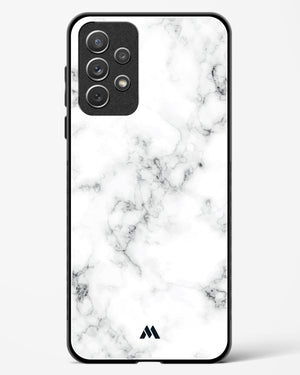 Bleached Bone Marble Glass Case Phone Cover (Samsung)
