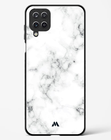 Bleached Bone Marble Glass Case Phone Cover (Samsung)