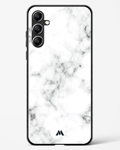 Bleached Bone Marble Glass Case Phone Cover (Samsung)