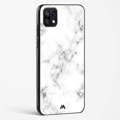 Bleached Bone Marble Glass Case Phone Cover (Samsung)