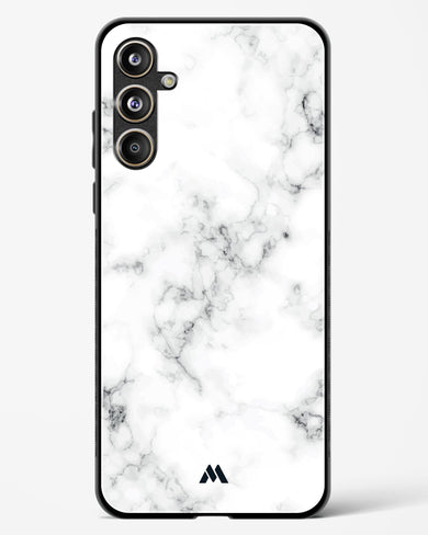 Bleached Bone Marble Glass Case Phone Cover (Samsung)