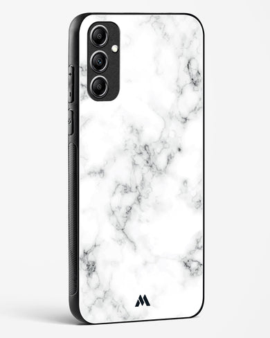 Bleached Bone Marble Glass Case Phone Cover (Samsung)