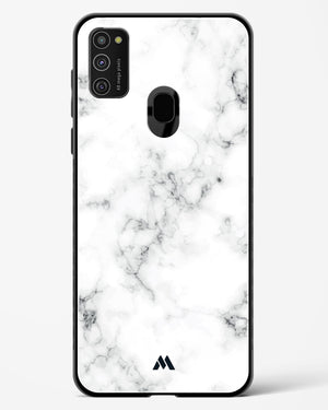 Bleached Bone Marble Glass Case Phone Cover (Samsung)
