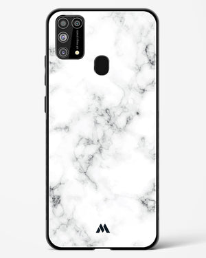 Bleached Bone Marble Glass Case Phone Cover-(Samsung)