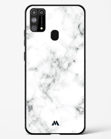 Bleached Bone Marble Glass Case Phone Cover (Samsung)