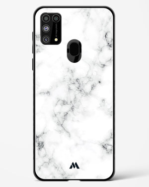 Bleached Bone Marble Glass Case Phone Cover (Samsung)