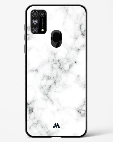 Bleached Bone Marble Glass Case Phone Cover (Samsung)