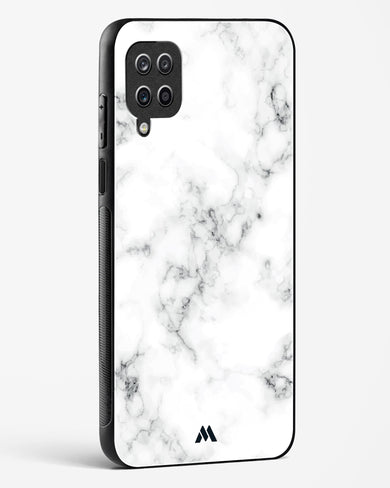Bleached Bone Marble Glass Case Phone Cover (Samsung)