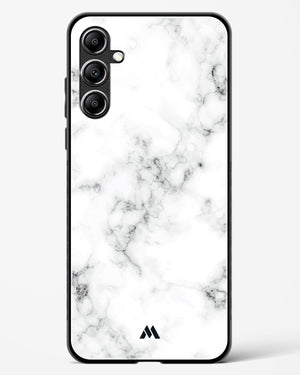 Bleached Bone Marble Glass Case Phone Cover-(Samsung)