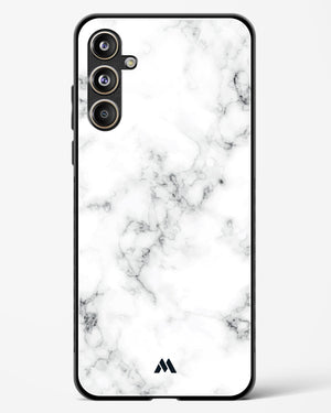 Bleached Bone Marble Glass Case Phone Cover (Samsung)