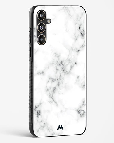 Bleached Bone Marble Glass Case Phone Cover (Samsung)