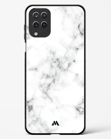 Bleached Bone Marble Glass Case Phone Cover (Samsung)