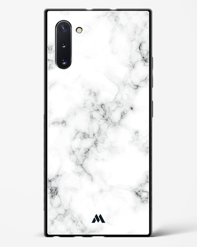 Bleached Bone Marble Glass Case Phone Cover-(Samsung)