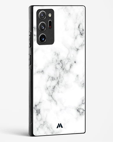 Bleached Bone Marble Glass Case Phone Cover (Samsung)