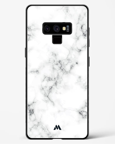 Bleached Bone Marble Glass Case Phone Cover (Samsung)