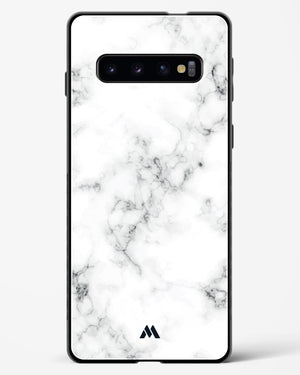 Bleached Bone Marble Glass Case Phone Cover (Samsung)