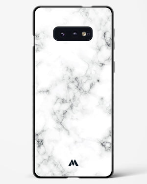 Bleached Bone Marble Glass Case Phone Cover (Samsung)