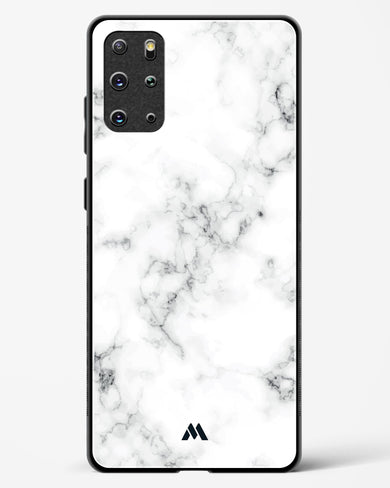 Bleached Bone Marble Glass Case Phone Cover (Samsung)