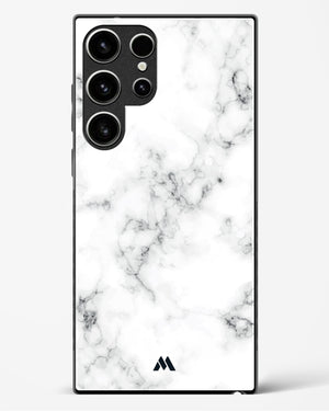 Bleached Bone Marble Glass Case Phone Cover (Samsung)