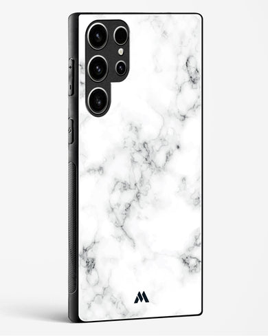 Bleached Bone Marble Glass Case Phone Cover (Samsung)
