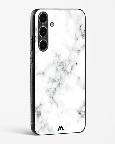 Bleached Bone Marble Glass Case Phone Cover (Samsung)