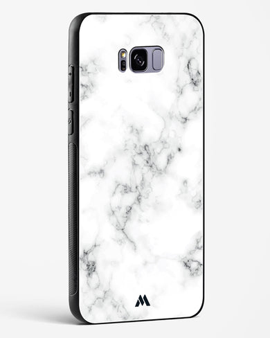 Bleached Bone Marble Glass Case Phone Cover (Samsung)