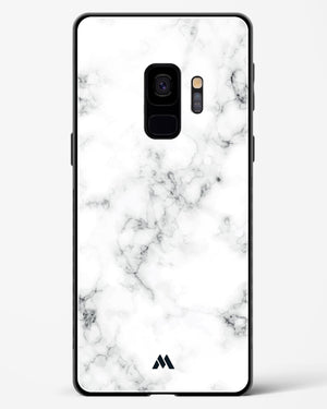Bleached Bone Marble Glass Case Phone Cover (Samsung)