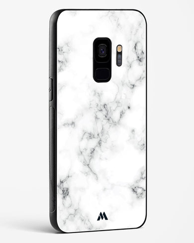 Bleached Bone Marble Glass Case Phone Cover (Samsung)