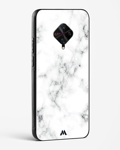 Bleached Bone Marble Glass Case Phone Cover (Vivo)