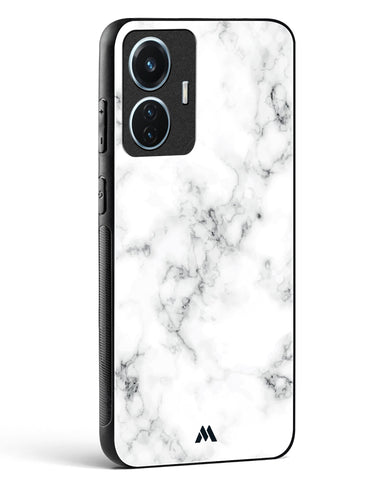 Bleached Bone Marble Glass Case Phone Cover (Vivo)