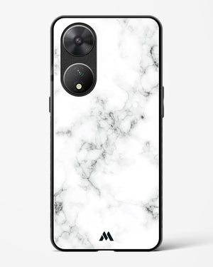 Bleached Bone Marble Glass Case Phone Cover (Vivo)