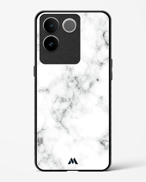 Bleached Bone Marble Glass Case Phone Cover (Vivo)