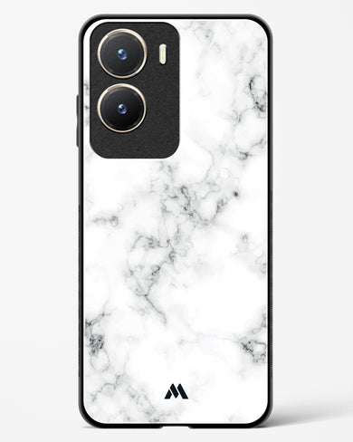 Bleached Bone Marble Glass Case Phone Cover (Vivo)