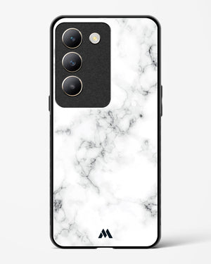 Bleached Bone Marble Glass Case Phone Cover (Vivo)