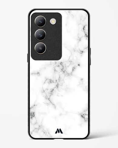 Bleached Bone Marble Glass Case Phone Cover (Vivo)