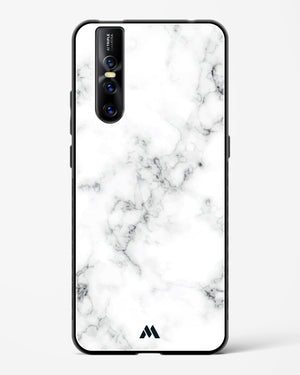 Bleached Bone Marble Glass Case Phone Cover (Vivo)