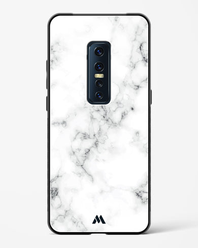 Bleached Bone Marble Glass Case Phone Cover (Vivo)